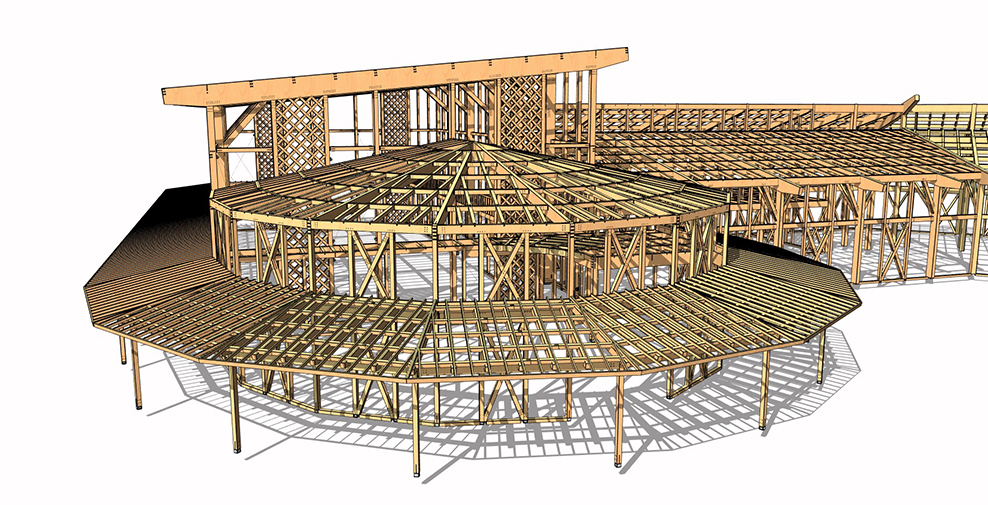 プレカットCADデータのイメージ